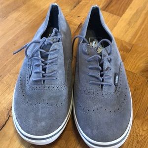 Vans Grey Suede Oxford
